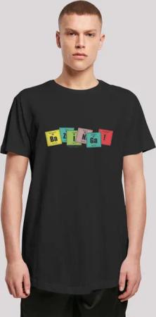 F4NT4STIC T-Shirt "Big Bang Theory Bazinga", Herren,Premium Merch,Lang,Longshirt,Bedruckt