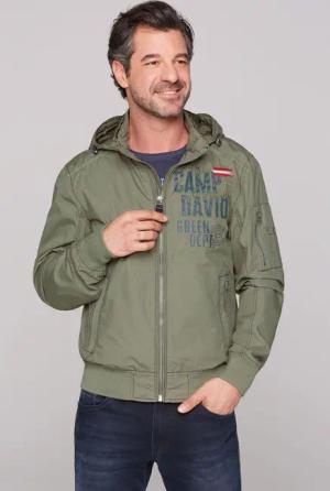 CAMP DAVID Outdoorjacke, mit Kapuze, mit Ärmeltasche