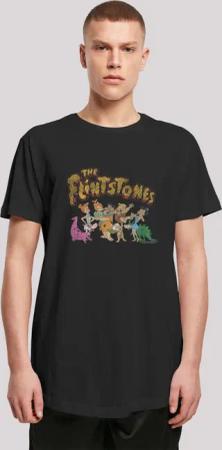 F4NT4STIC T-Shirt "Familie Feuerstein The Flintstones", Herren,Premium Merch,Lang,Longshirt,Bedruckt