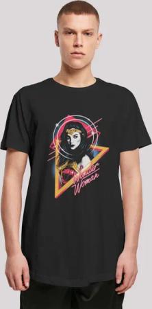 F4NT4STIC T-Shirt "DC Comics Wonder Diana 80s Triangle", Herren,Premium Merch,Lang,Longshirt,Bedruckt