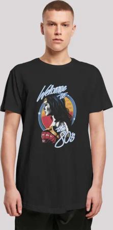 F4NT4STIC T-Shirt "DC Comics Wonder Welcome To The 80s", Herren,Premium Merch,Lang,Longshirt,Bedruckt