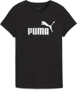 PUMA T-Shirt "ESS METALLIC No. 1 Logo T-Shirt Damen"