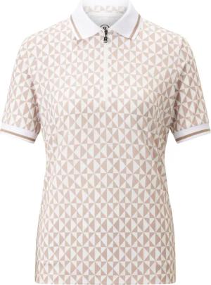 BOGNER SPORT Funktions-Polo-Shirt Calista für Damen - Beige/Off-White - 36