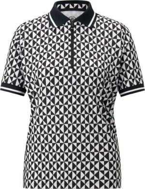BOGNER SPORT Funktions-Polo-Shirt Calista für Damen - Schwarz/Weiß - 34