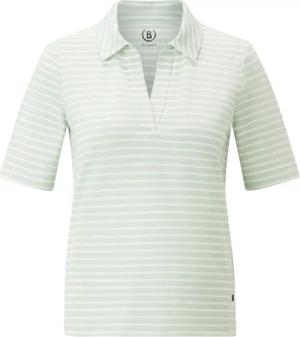 BOGNER Polo-Shirt Peony für Damen - Hellgrün/Off-White - 44