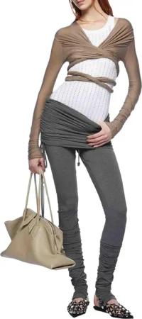The Attico - Knitted Strappy T-shirt - Größe 44 - bunt