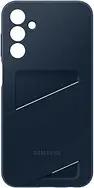 SAMSUNG Card Slot Case Handy-Cover für SAMSUNG Galaxy A15 dunkelblau