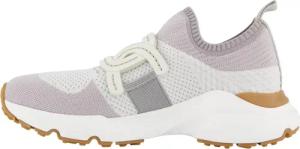 Tod's Low-Top Sneaker - Dames Kate Sneaker Grijs/Wit - Gr. 38 (EU) - in Weiß - für Damen