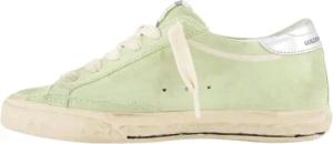 Golden Goose Low-Top Sneaker - Dames Super-Star Sneaker Groen - Gr. 40 (EU) - in Grün - für Damen