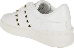Valentino Garavani Low-Top Sneaker - Classic Rockstud Untitled Sneaker - Gr. 38,5 (EU) - in Weiß - für Damen