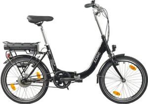 LLobe E-Bike Faltrad Elektro Faltrad 20" Pure schwarz, ohne Schaltung, Heckmotor, 187,2 Wh