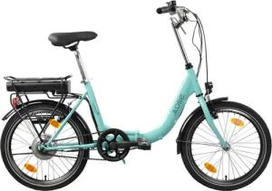 LLobe E-Bike Faltrad Elektro Faltrad 20" Pure lichtgrün, ohne Schaltung, Heckmotor, 187,2 Wh
