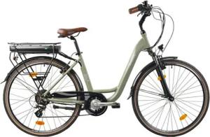 LLobe E-Bike Cityrad City E-Bike 28" County grün, Shimano Altus Schaltwerk, Kettenschaltung, Heckmotor, 468 Wh