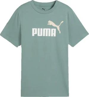 Puma - ESS 2 Color No.1 Logo T-Shirt B Kinder green Moon