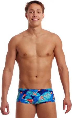 Funky Trunks Badehose Lotsa Leaves Badeshorts chlorbeständig