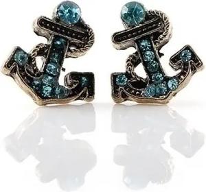 Schmuck-Elfe Paar Ohrstecker Anker Vintage