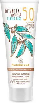 Australian Gold  BB & CC Creme Botanical Spf50 Tinted Face medium-tan