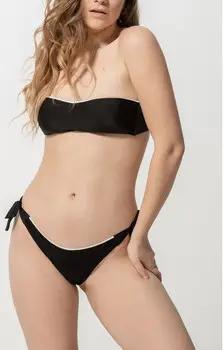 Luna Bikini Ober- und Unterteile Brasilianische geknotete Bademode Strümpfe Homonoia