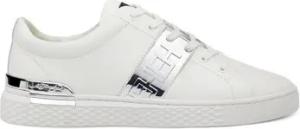Ed Hardy Sneaker Stripe low top-metallic white/silver