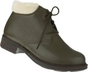 Natural Feet Stiefel Stiefelette Sinja Farbe: grün