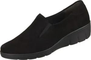 Semler Damenschuhe Slipper Judith J7025-042-001 Samt-Chevro J7025-042-001