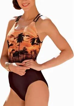 Lisca Badeanzug 1-teiliger Badeanzug Copacabana orange