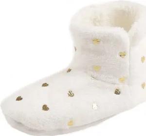 Admas Pyjamas/ Nachthemden Hausschuhe Stiefel Gold elfenbein