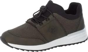 Rieker Damenschuhe Slipper Dunkelgrün 942639 7