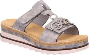 Rieker Clogs Pantoletten Pantolette ab 30mm Absatz V7986-12