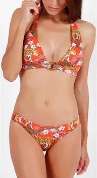 Admas Bikini 2-teiliges Bikini-Set Jungle Fever orange