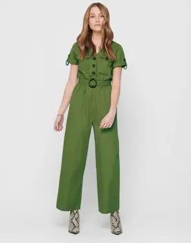 Only Overalls Helen Ancle Jumpsuit - Martini Olive