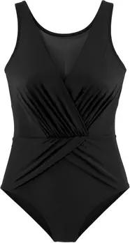 Lascana Badeanzug 1-teiliger Badeanzug Raffon noir