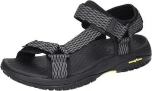 Skechers Herrenschuhe Offene Sandalette Lomell-Rip Tide 204351/BKGY