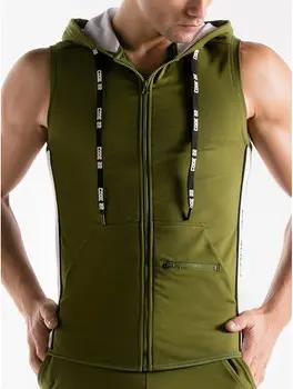 Code 22 Trainingsjacken Ärmellose Kapuzenjacke Thrust Code22
