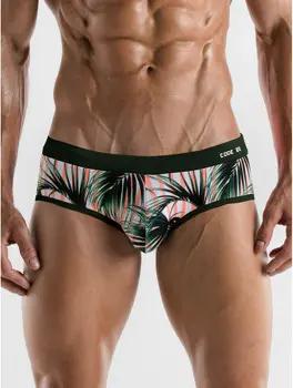 Code 22 Badeshorts Bademode Tropical Striped koralle Code22