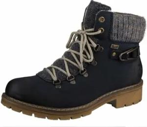 Rieker Stiefel Stiefeletten Schnürstiefelette Warmfutter Y9131-14