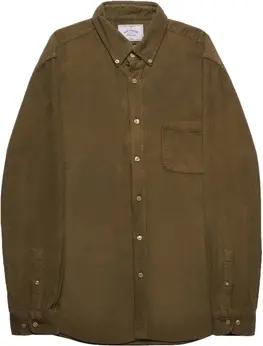 Portuguese Flannel Hemdbluse Lobo Shirt - Olive