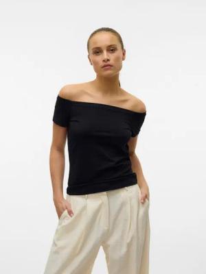 Vero Moda Kurzarmshirt VMPANDA OFF-SHOULDER TOP JRS GA NOOS