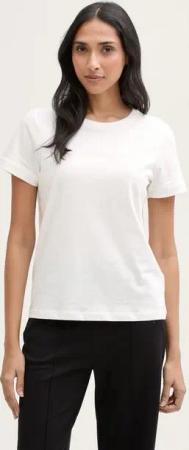 TOM TAILOR T-Shirt T-Shirt mit Logo-Stickerei