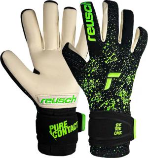 Reusch Torwarthandschuhe "Pure Contact Gold", mit Innennaht Schnitt und Grip Gold Belag