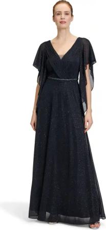 Vera Mont Abendkleid "Vera Mont Abendkleid im Glitzer-Look", Falten