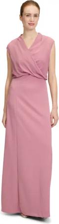 Vera Mont Abendkleid "Vera Mont Abendkleid mit Raffung", Materialmix