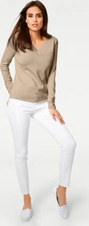 RICK CARDONA by heine Strickpullover "V-Pullover"