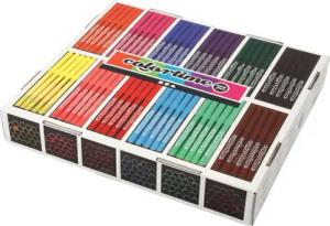 creativ company Faserstift XXL Colortime Marker, 12 Farben, 288 Stück