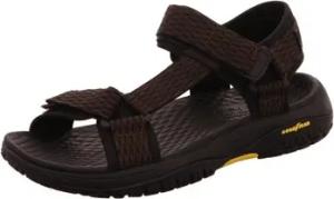 Skechers Herrenschuhe Offene Sandalette Lomell-RIP TIDE 204351-BLK