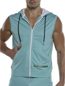 Code 22  Trainingsjacken Ärmellose Kapuzenjacke Motion Code22