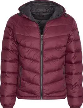 Cappuccino Italia Parkas Hooded Winter Jacket Burgundy