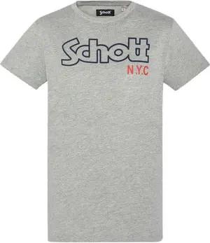 Schott T-Shirts & Poloshirts TSCREWVINT