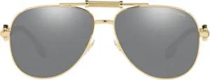 Versace Sonnenbrillen Sonnenbrille VE2236 1002Z3 Polarisiert
