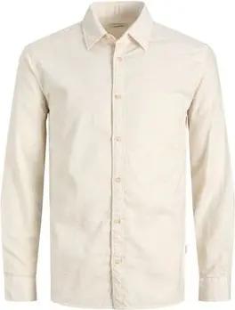 Jack & Jones Hemdbluse 12220481 SLUB-CLOUD DANCER